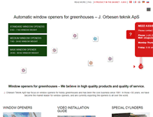 Tablet Screenshot of orbesenteknik.com